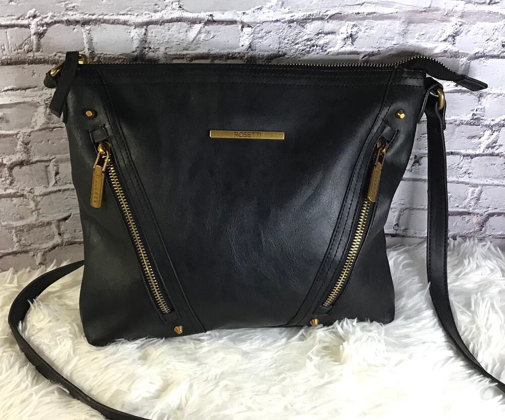 Rosetti Black Crossbody Purse